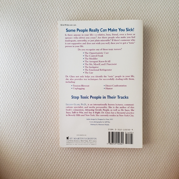 "Toxic People" Lillian Glass Ph.D. - Picture 2 of 4